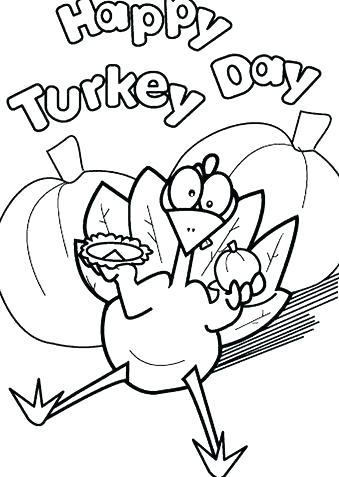 339x477 Thanksgiving Color Pages Free Happy Thanksgiving Coloring Pages