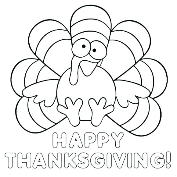 580x581 Printable Thanksgiving Coloring Pages