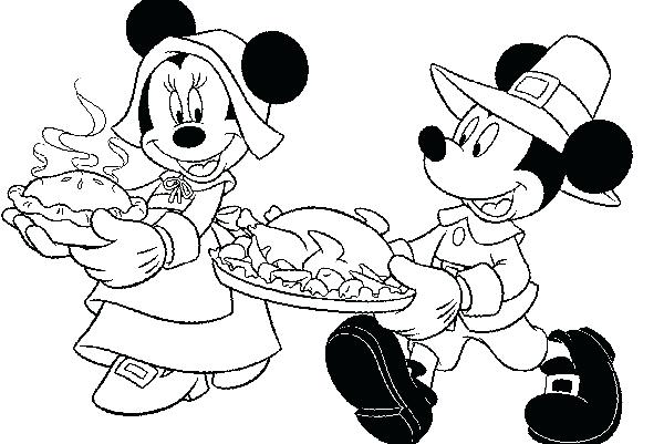 600x401 Disney Thanksgiving Coloring Pages Thanksgiving Printable Coloring