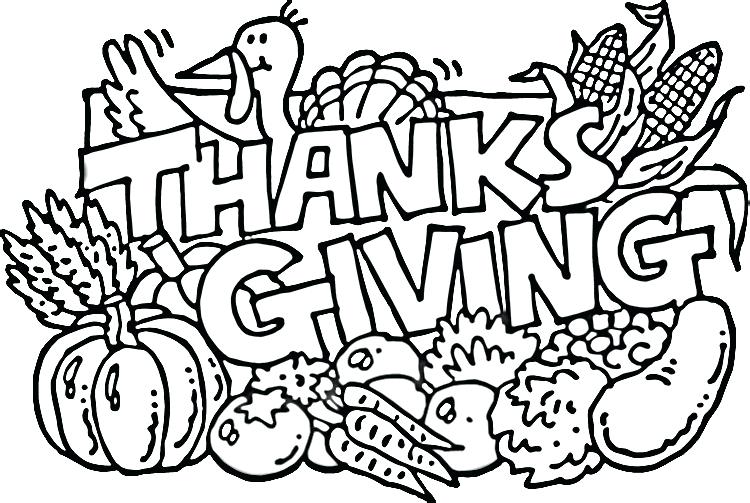 750x503 Thanksgiving Coloring Pages Free Thanksgiving Coloring