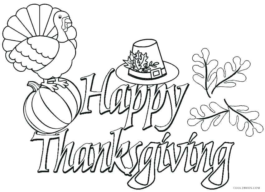 850x618 Thanksgiving Coloring Pages Pdf Characters Printable Coloring