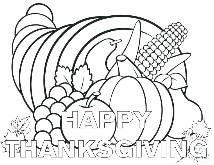 736x568 Thanksgiving Coloring Pages Pdf Icontent