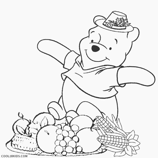 600x600 Printable Thanksgiving Coloring Pages For Kids