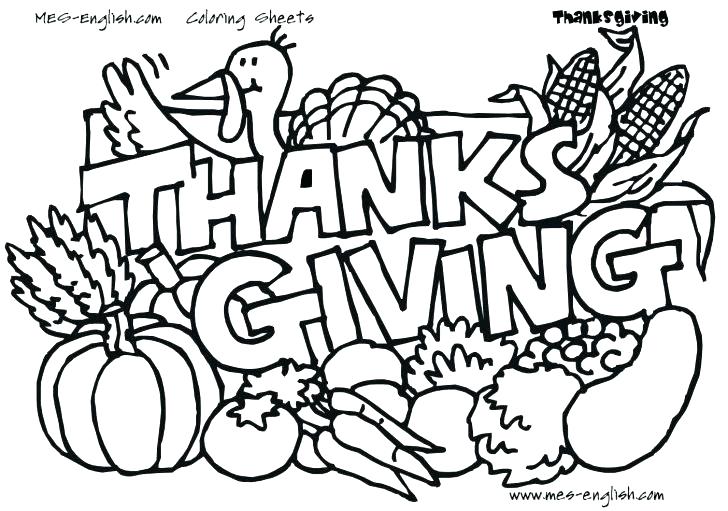 728x511 Thanksgiving Coloring Pages Printable Free Thanksgiving Printable