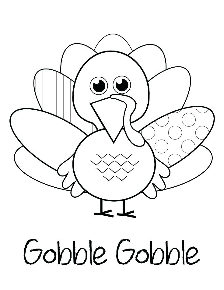 736x952 Coloring Pages Turkey Printable Icontent