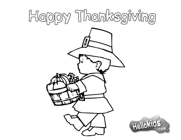 620x480 Thanksgiving Cornucopia Coloring Pages
