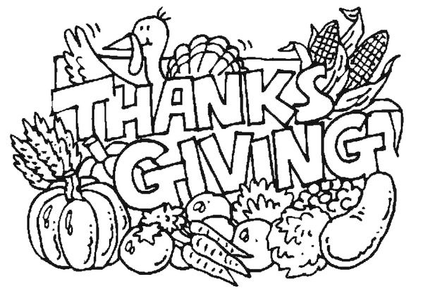 600x433 Thanksgiving Coloring Pages Thanksgiving, Free Thanksgiving