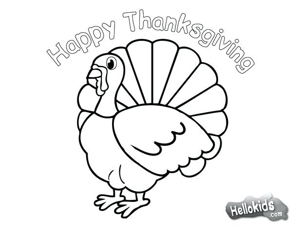 620x480 Thanksgiving Day Coloring Pages Thanksgiving Day Turkey Coloring