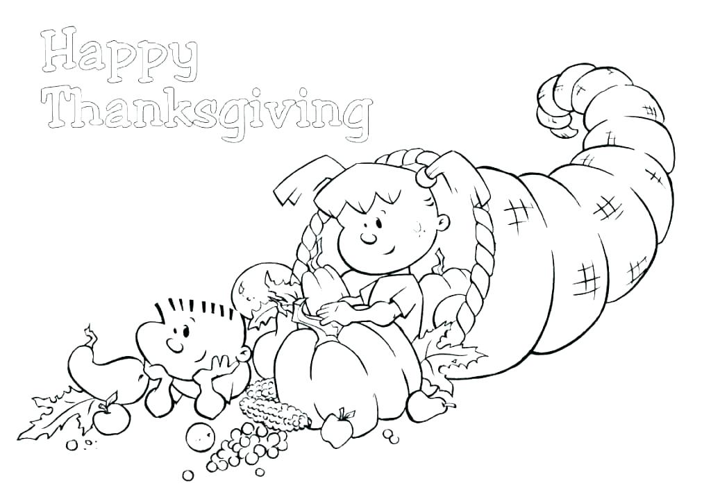 1024x719 Thanksgiving Dinner Coloring Pages Thanksgiving Feast Coloring