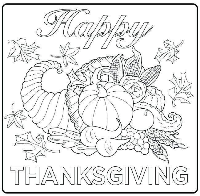 650x635 Thanksgiving Feast Coloring Pages First Marine Still Li