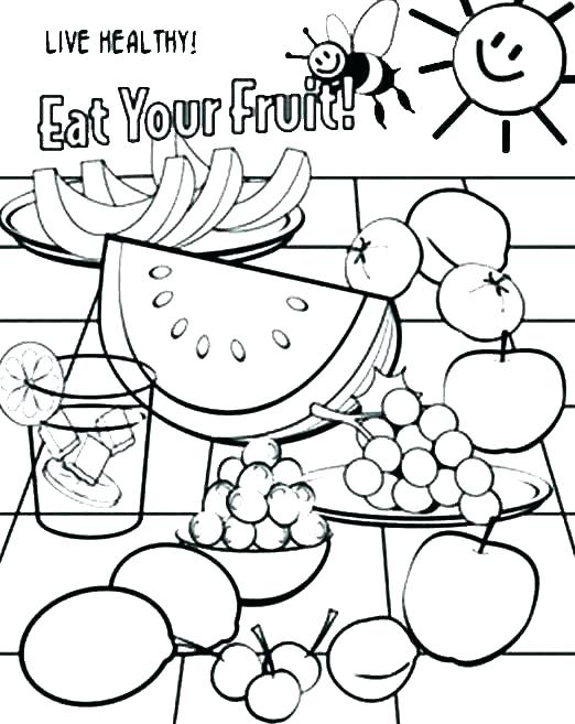 522x657 Food Coloring Pages To Print