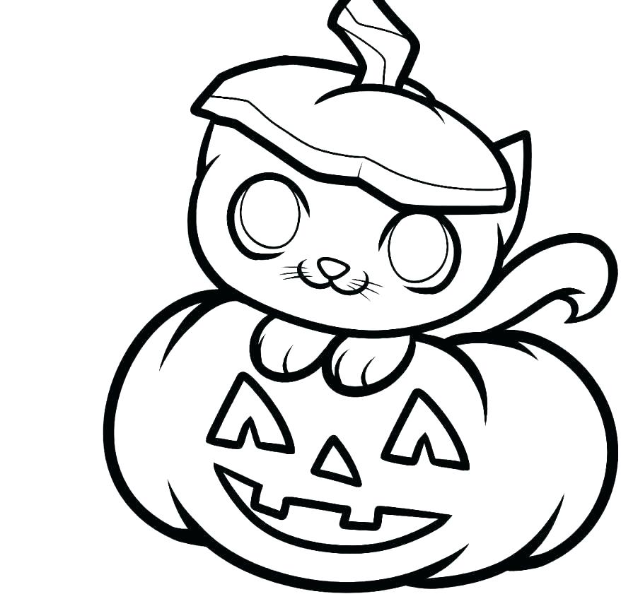 878x841 Small Pumpkins Coloring Pages