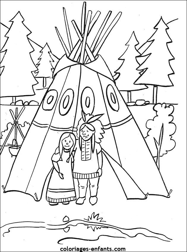 630x850 Native American Coloring Page, Maybe For The Kids Table