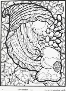Thanksgiving Themed Coloring Pages