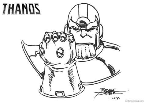 474x336 Amazing Thanos Infinity Gauntlet Coloring Pages Drawing