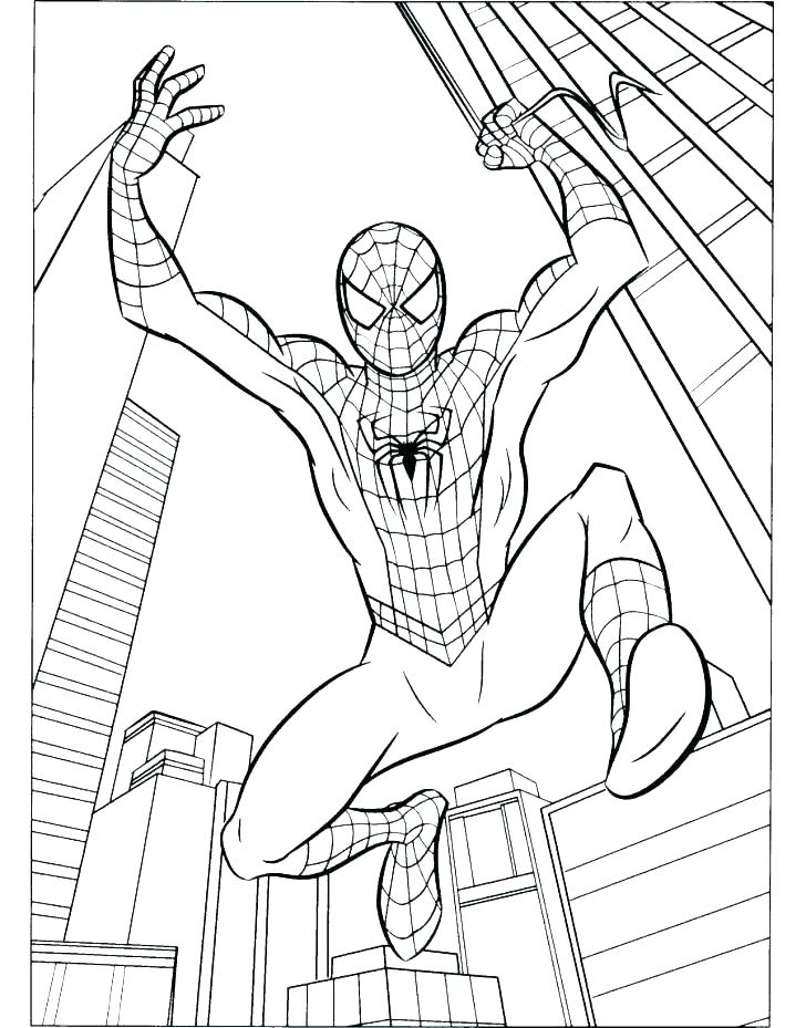 728x929 Spider Man Coloring Pages Amazing Spider Man Coloring Pages