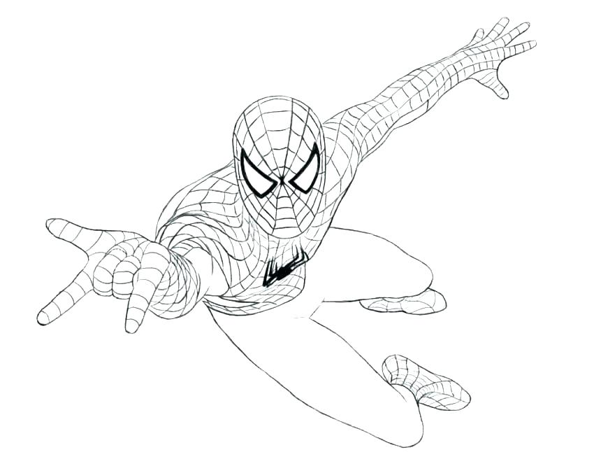 850x646 Spiderman Coloring Pages To Print Coloring Pages Coloring Pages