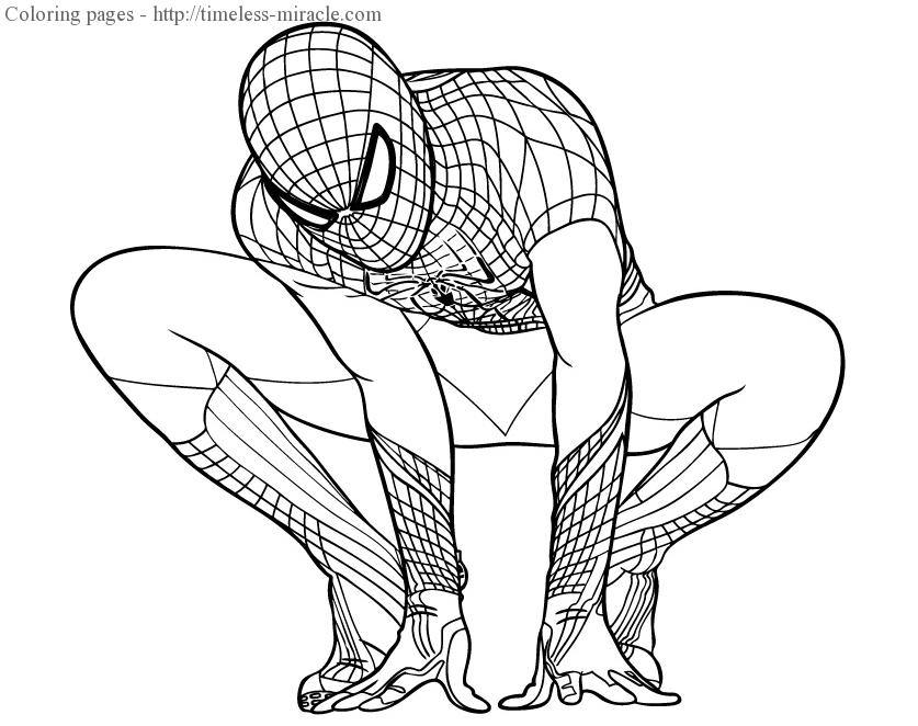 837x662 The Amazing Spider Man Electro Coloring Pages Coloring Pages