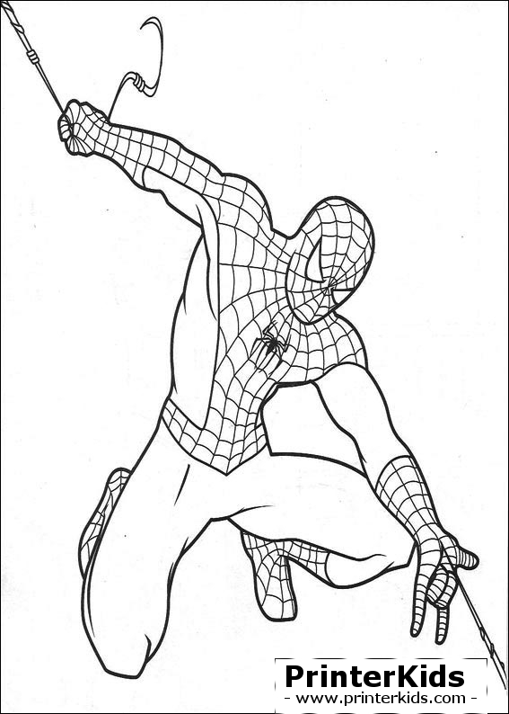 567x794 The Amazing Spider Man Coloring Pages To Print The Amazing