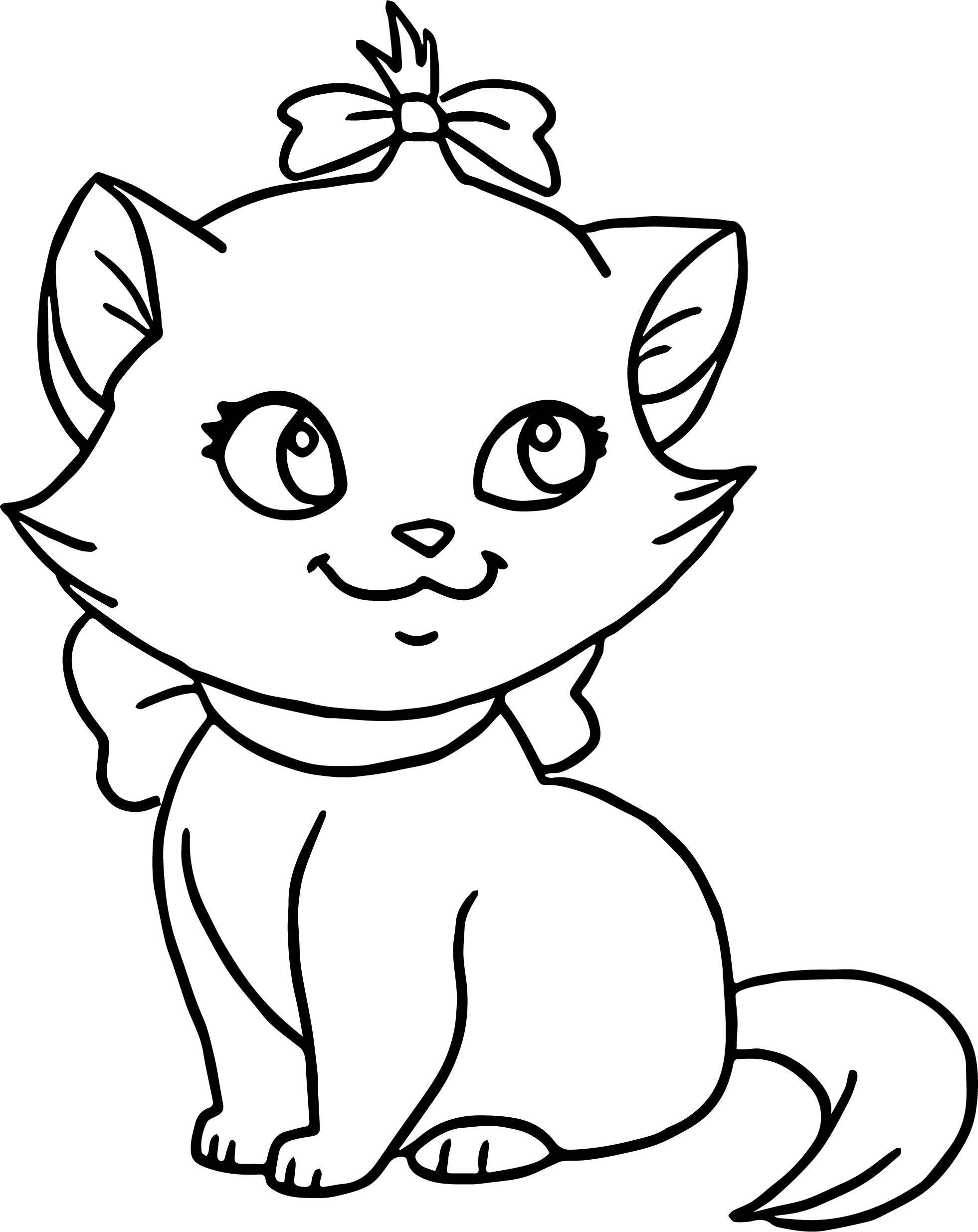 1961x2469 Very Cute Cat Disney The Aristocats Coloring Page Wecoloringpage
