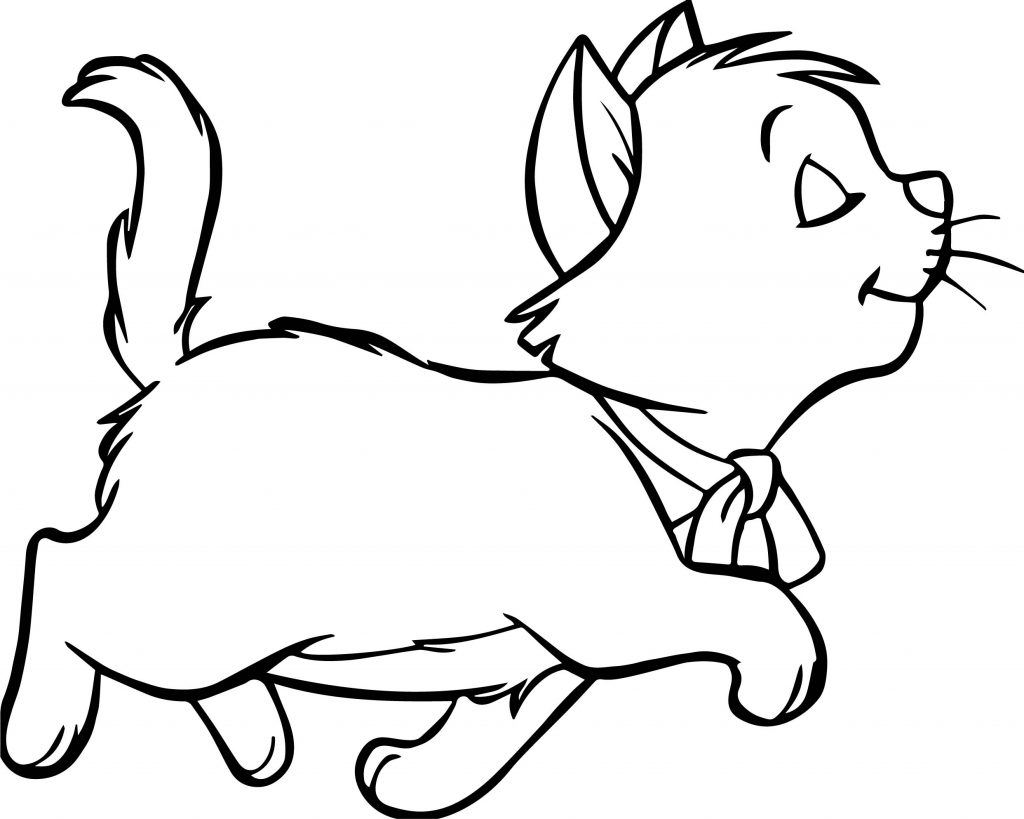 1024x819 Walking Disney The Aristocats Coloring Page Wecoloringpage