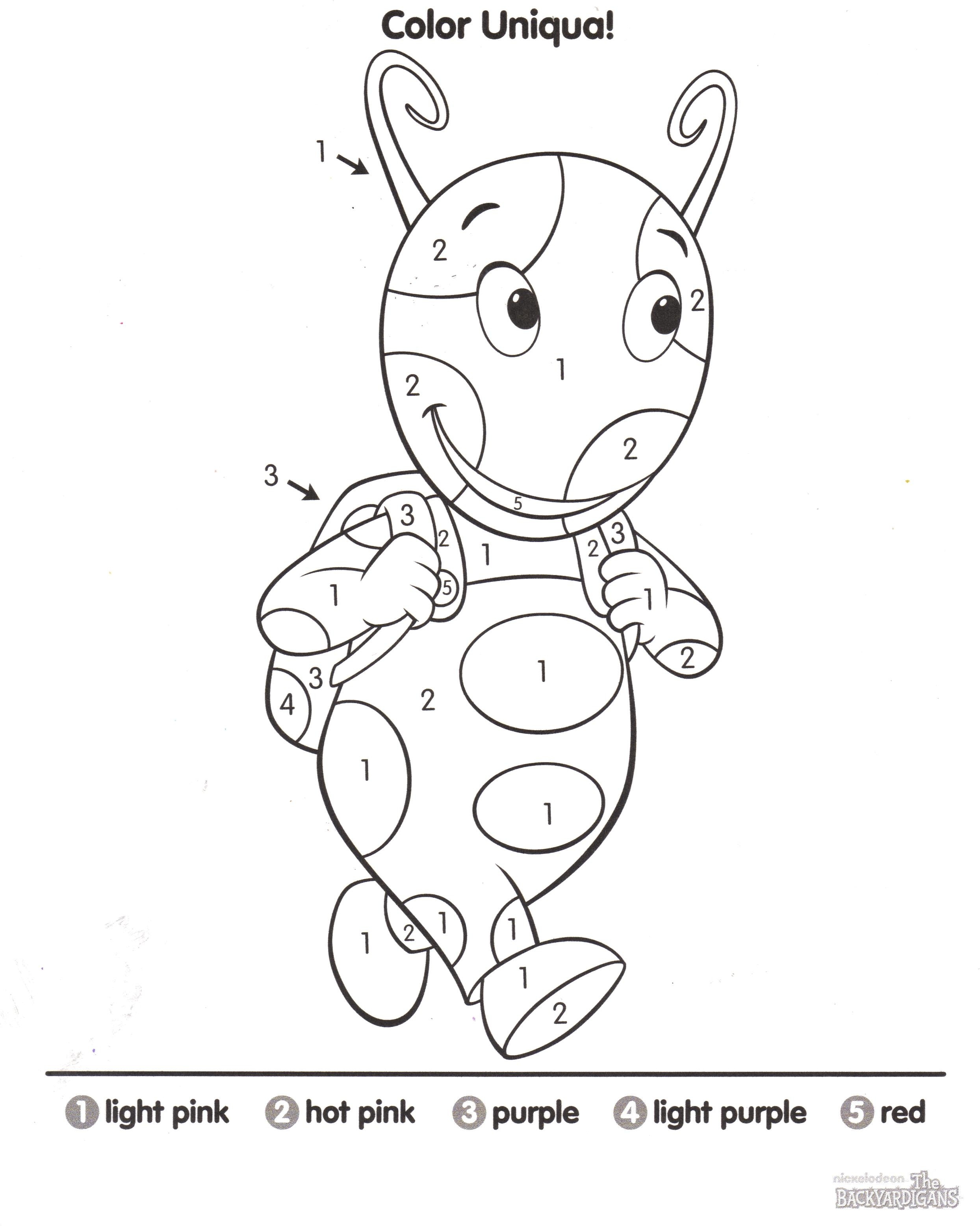 2488x3120 Backyardigans Coloring Pages To Print Coloring For Kids