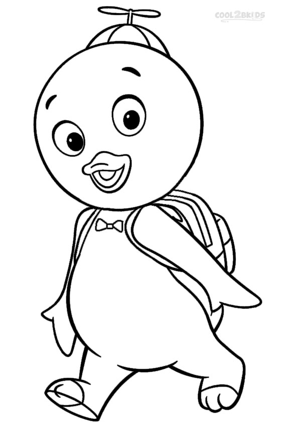 564x850 Printable Backyardigans Coloring Pages For Kids
