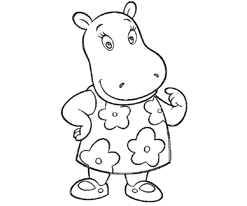 800x667 The Backyardigans Coloring Pages