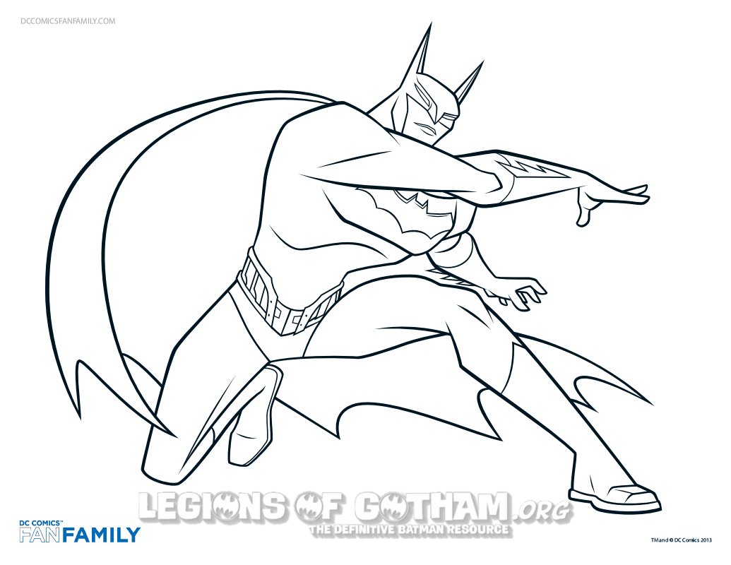 1035x800 Batman News From Legions Of Gotham Beware The Batman Coloring Pages!