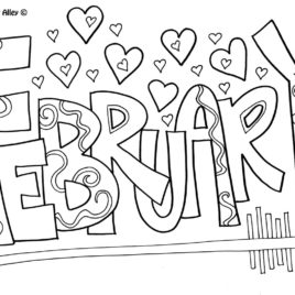 268x268 February Coloring Pages Give The Best Coloring Pages