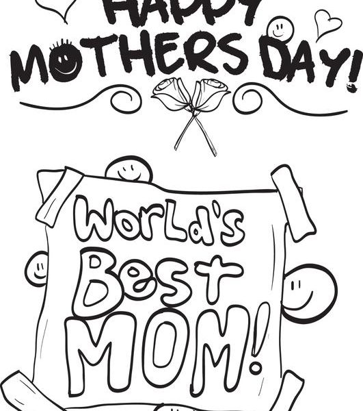 531x600 Best Coloring Pictures In The World Free Printable Worlds Best Mom