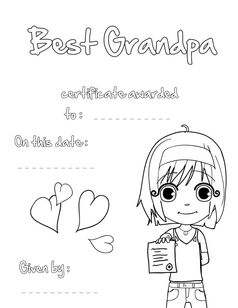 820x1060 Wanted Coloring Pages Of Grandparents Grandparent For Day Card