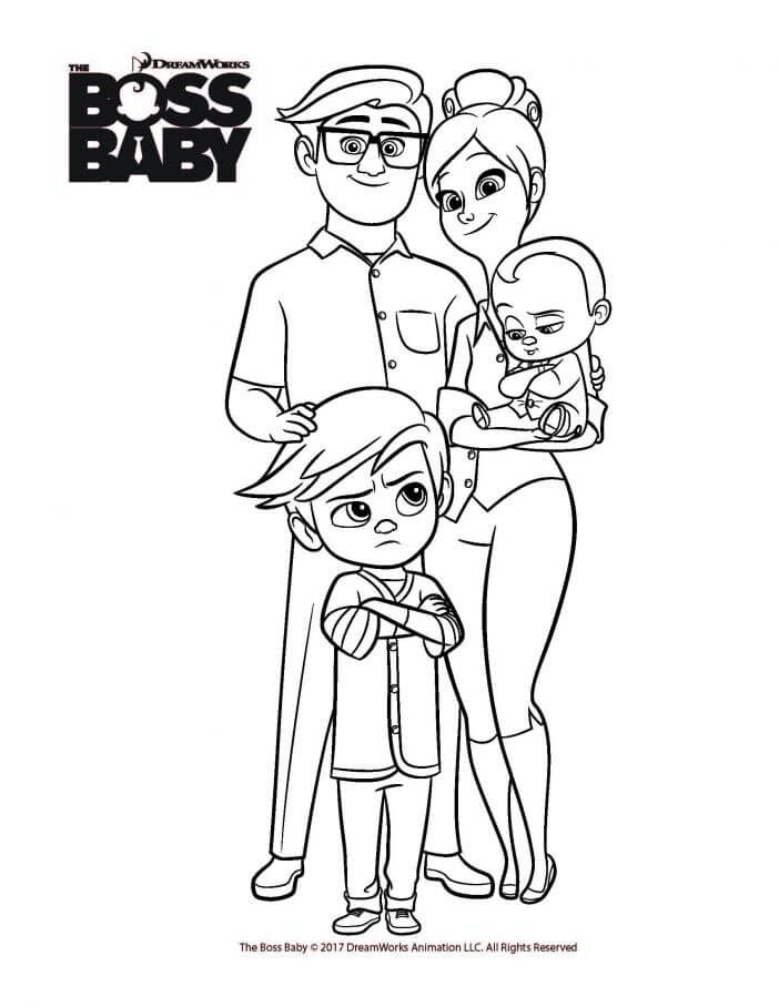702x908 Top The Boss Baby Coloring Pages Child And Babies