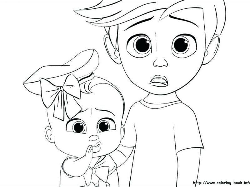 800x600 Unique Design Boss Baby Coloring Pages New Baby Coloring Pages