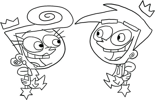 600x388 The Fairly Oddparents Coloring Pages This Is Fairly Odd Parents