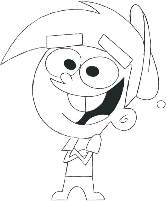 567x680 Fairly Odd Parents Coloring Pages Vanda