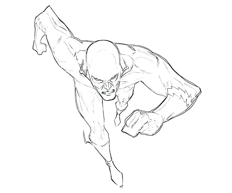 800x667 Coloring The Flash Coloring Page