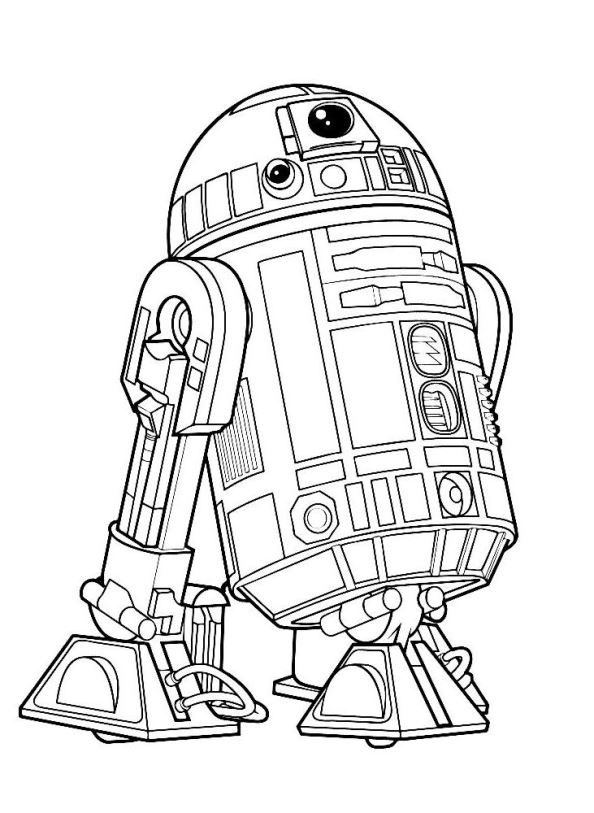 594x813 Star Wars The Force Awakens Coloring Pages