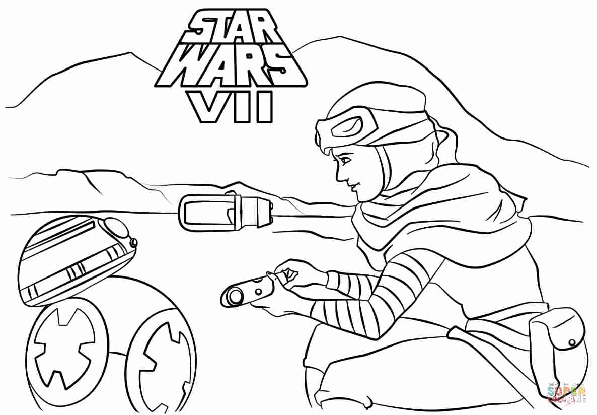 1186x824 Star Wars The Force Awakens Coloring Pages Wecoloringpage