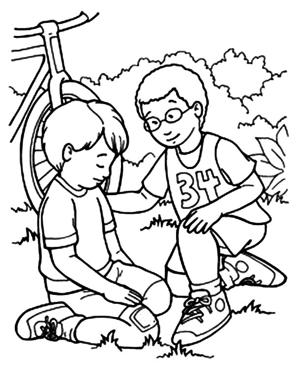600x775 I Can Be Friend Coloring Page Kindness Coloring Pages I Can Be