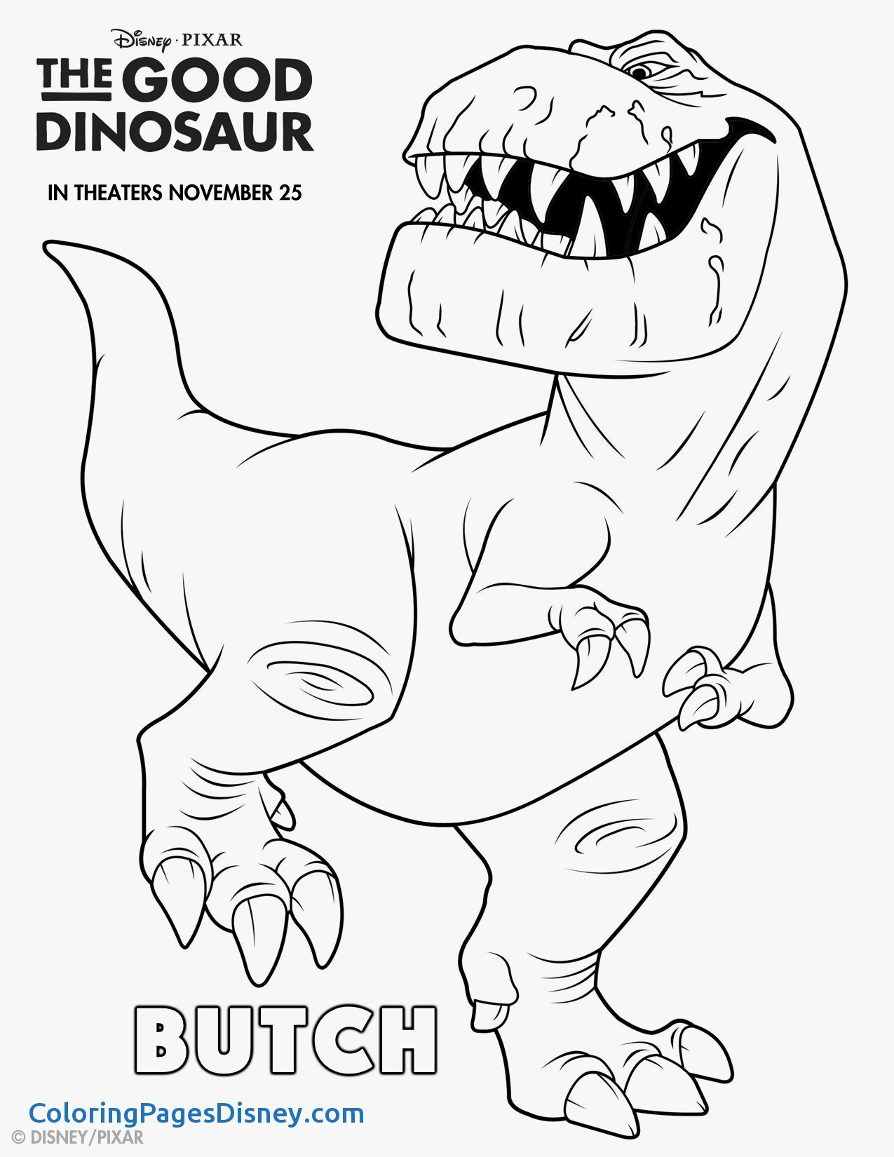 1275x1650 The Good Dinosaur Coloring Pages Best Of Best Dinosaurs Coloring