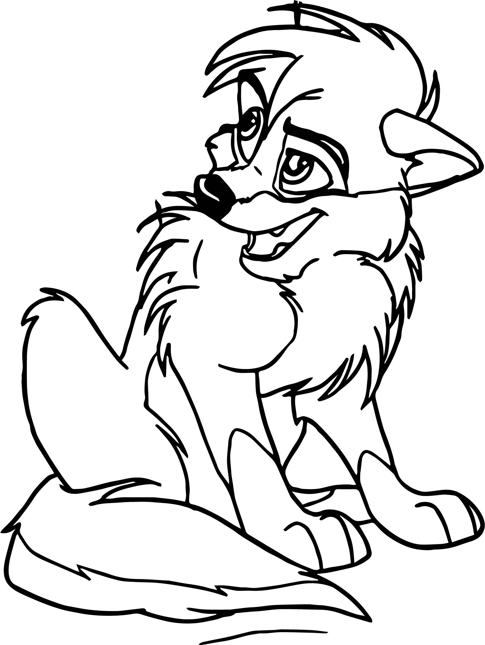 1589x2109 Young Balto Coloring Page Wecoloringpage
