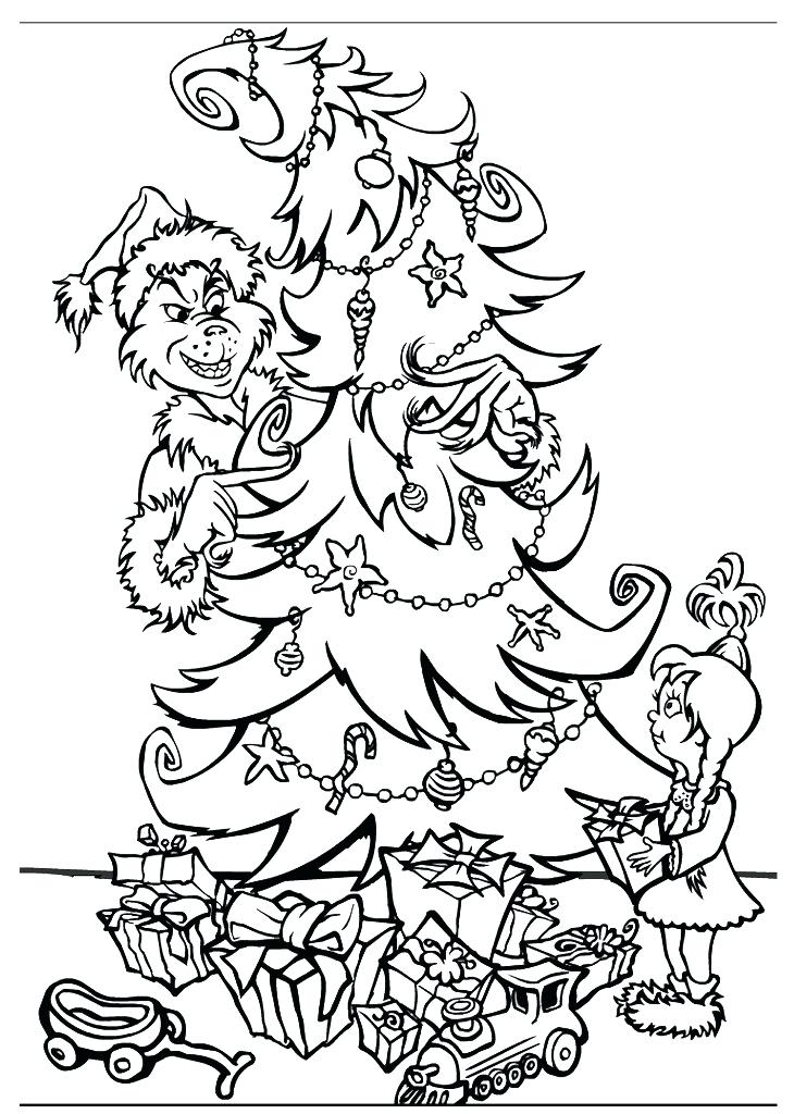 730x1024 How The Grinch Stole Christmas Coloring Pages Free Coloring Pages