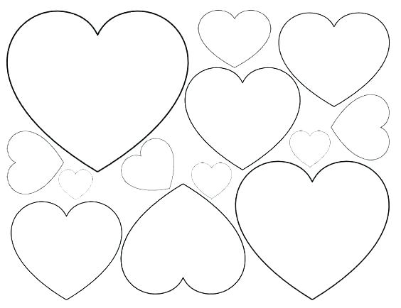 564x434 Coloring Pages Heart Coloring Pages Heart Shape Heart Shape