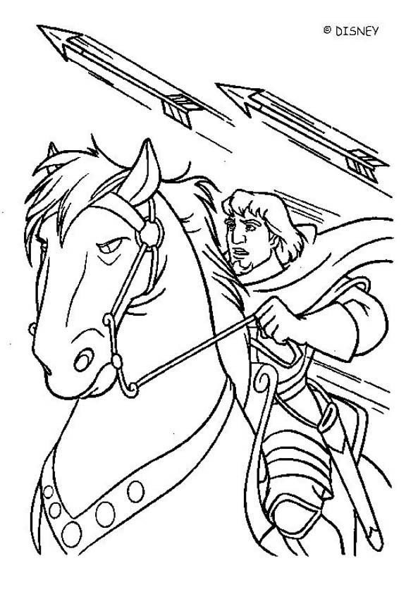 593x850 The Hunchback Of Notre Dame Coloring Pages