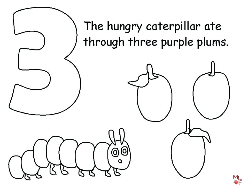 960x742 The Very Hungry Caterpillar Coloring Pages The Very Hungry