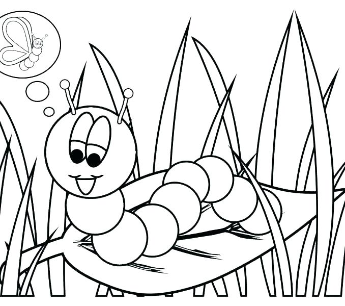 678x600 Caterpillar Coloring Page Complete Caterpillar Coloring Pages Free