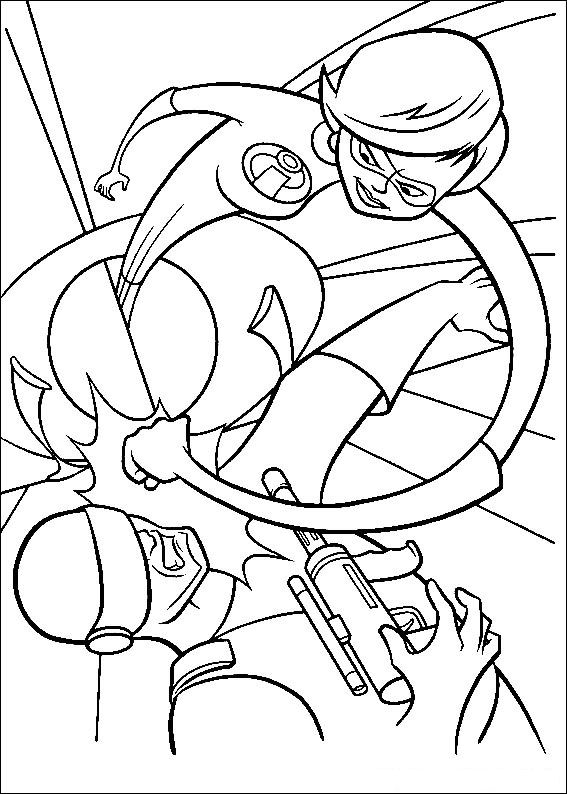 567x794 Kids N Coloring Pages Of Incredibles
