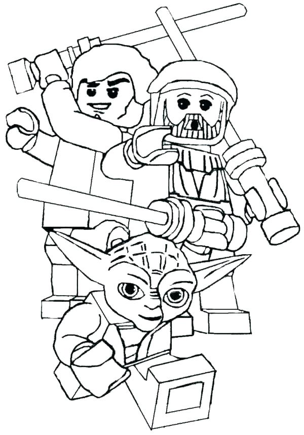 600x859 Coloring Pages Star Wars The Last Jedi To Print Printable Als