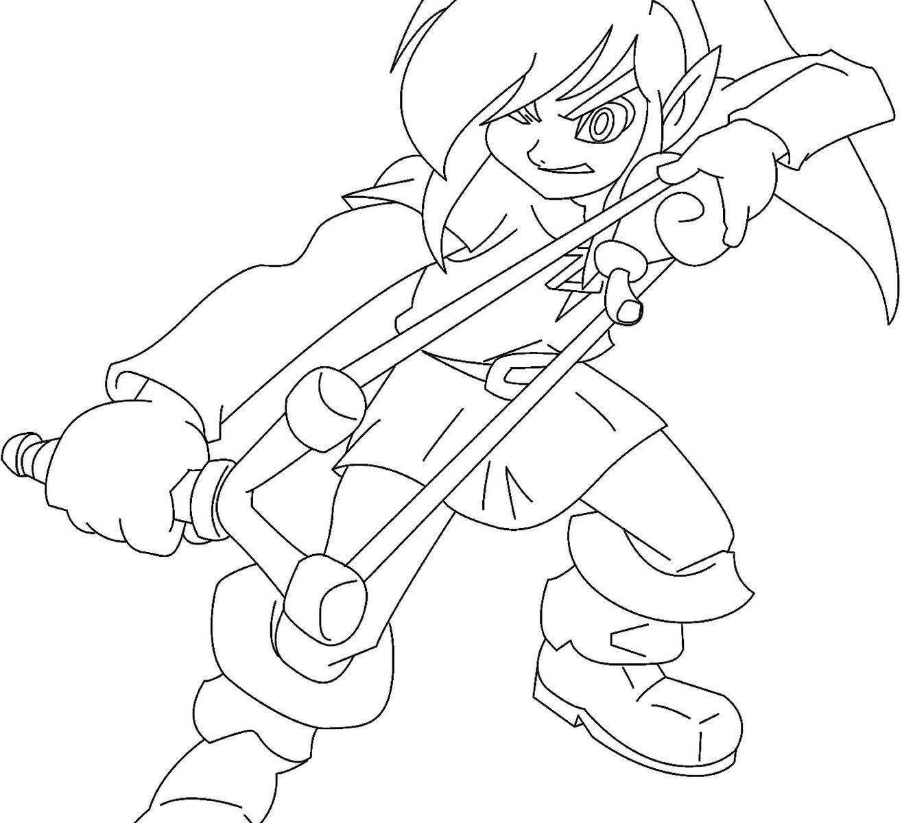 1334x1200 Best Of Zelda Coloring Page Free Coloring Pages Download